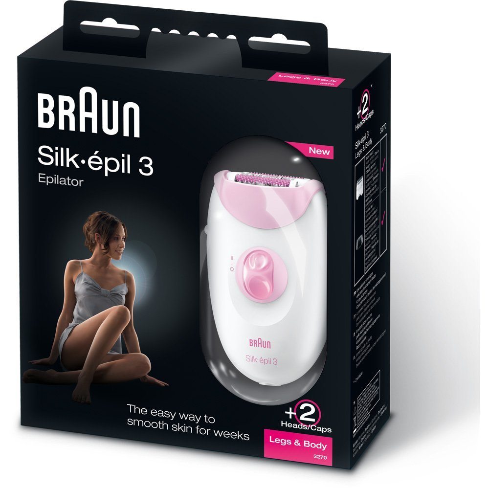 Braun Epil-Silk 3-3270 Epilator in box