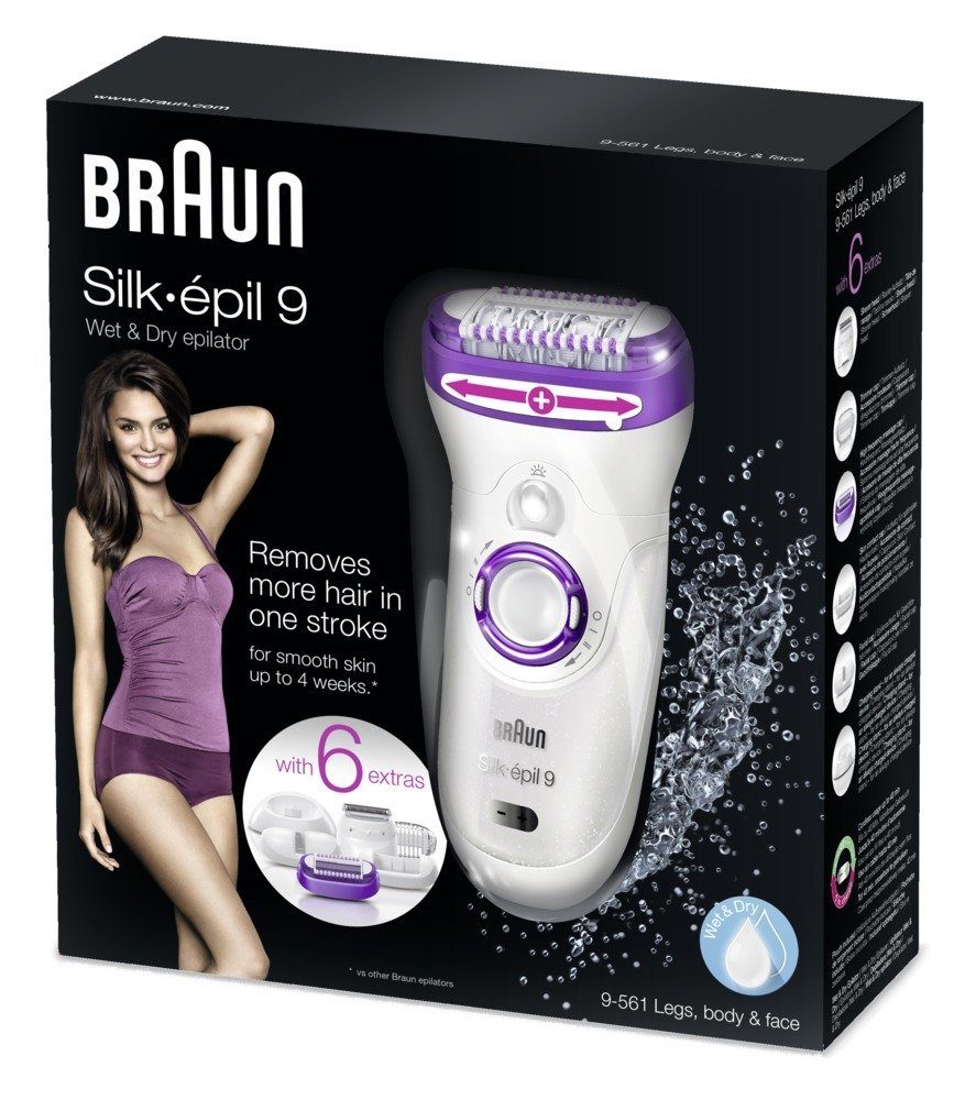 Braun Silk Epil 9-561 epilator in box