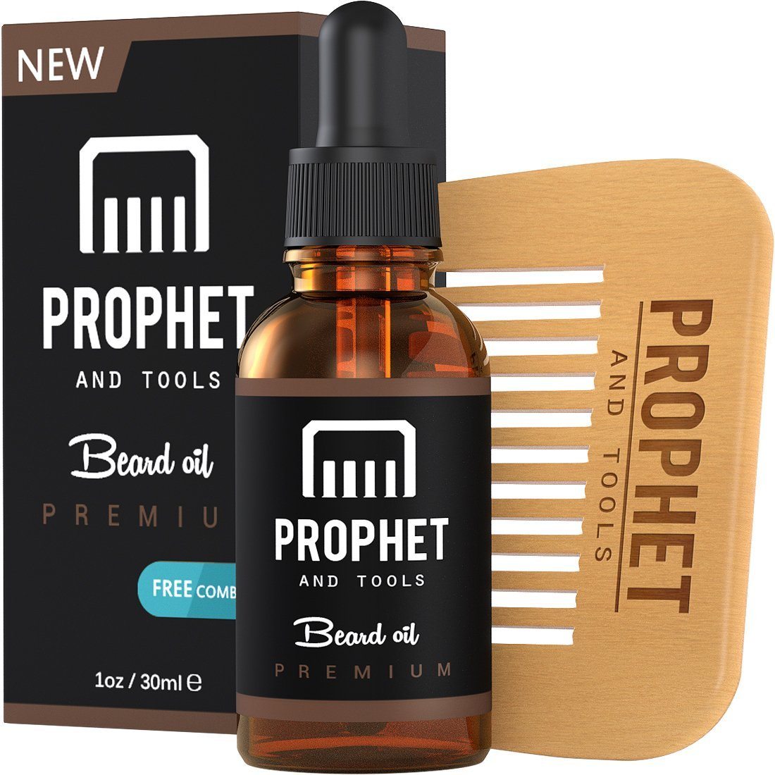 Prophet and tools beard oil picture